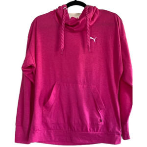PUMA lightweight pink hoodie. Size S